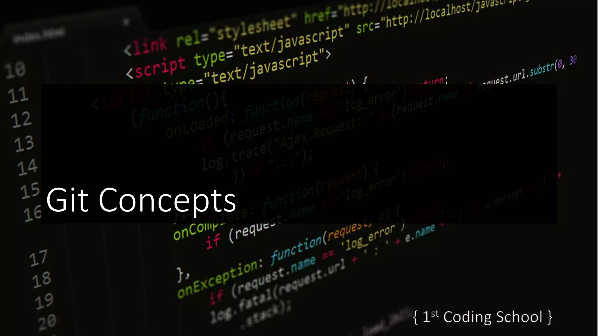 Git Concepts
 