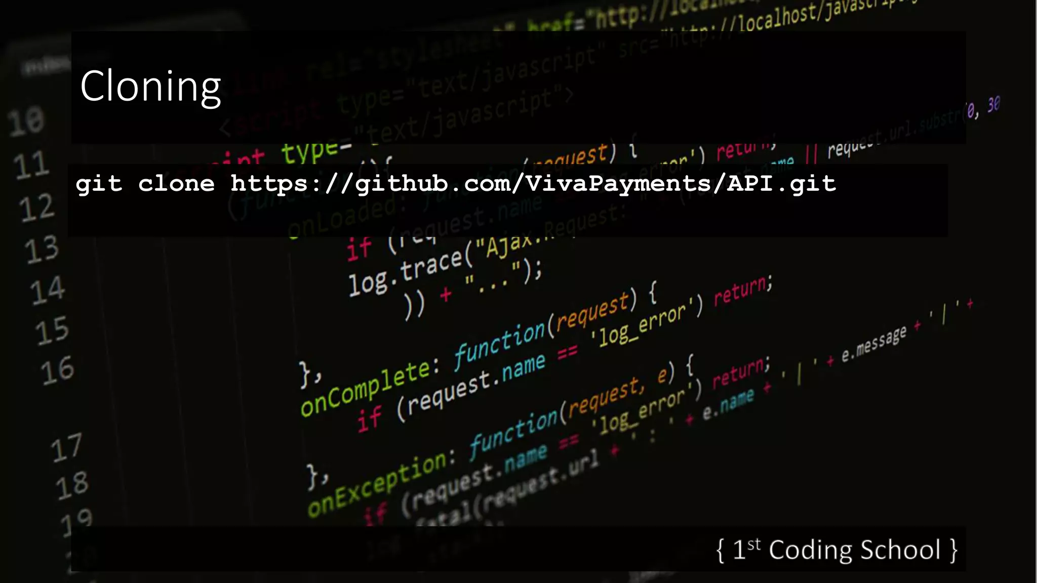Cloning
git clone https://github.com/VivaPayments/API.git
 