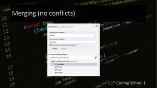 Merging (no conflicts)
 