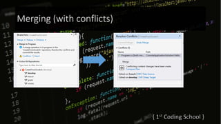 Merging (with conflicts)
 