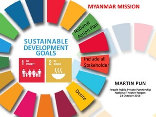 Include all
Stakeholder
MYANMAR MISSION
 