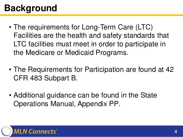 CMS: Long-Term Care Regulations Phase 1-3 (Released 10/2016)