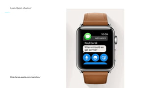 Apple Watch „Replies“
http://www.apple.com/watchos/
 