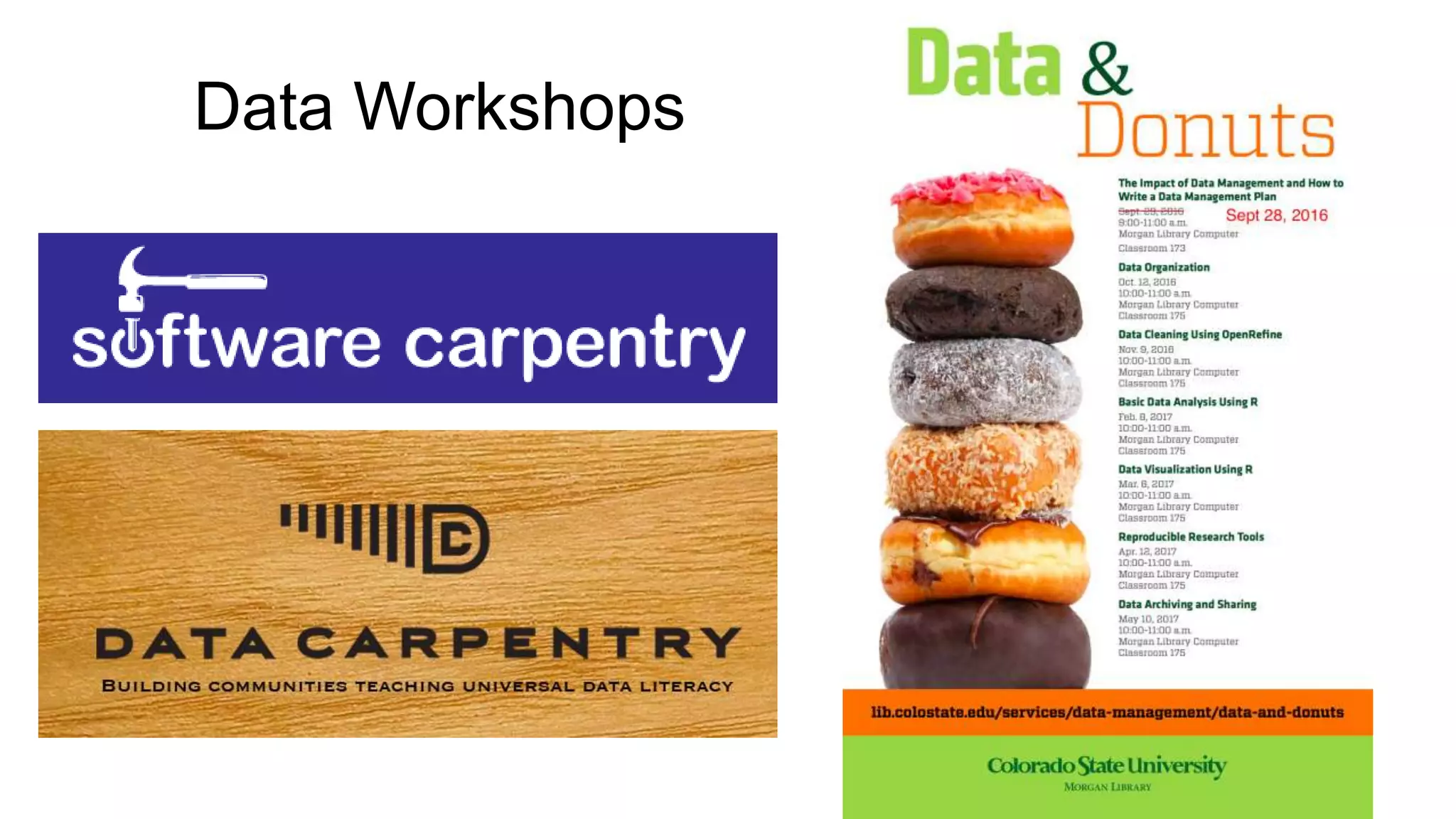 Data Workshops