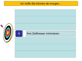 Ich hoffe Sie können ab morgen…
• Google effizienter nutzen1
• Google umfassender nutzen2
• noch professioneller recherchieren3
• Ihre Zeitfresser minimieren4
• Ihren Browser im Griff haben5
• für Sie wichtige Add-ons installieren6
• Chancen und Risiken im Internet
besser abwägen7
 