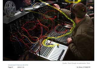 2016-11-15
Unrestricted © Siemens AG 2016
Page 27 Dr. Ehms / CT RDA ITP
Quelle: Dave Gough via wikimedia / flickr
 