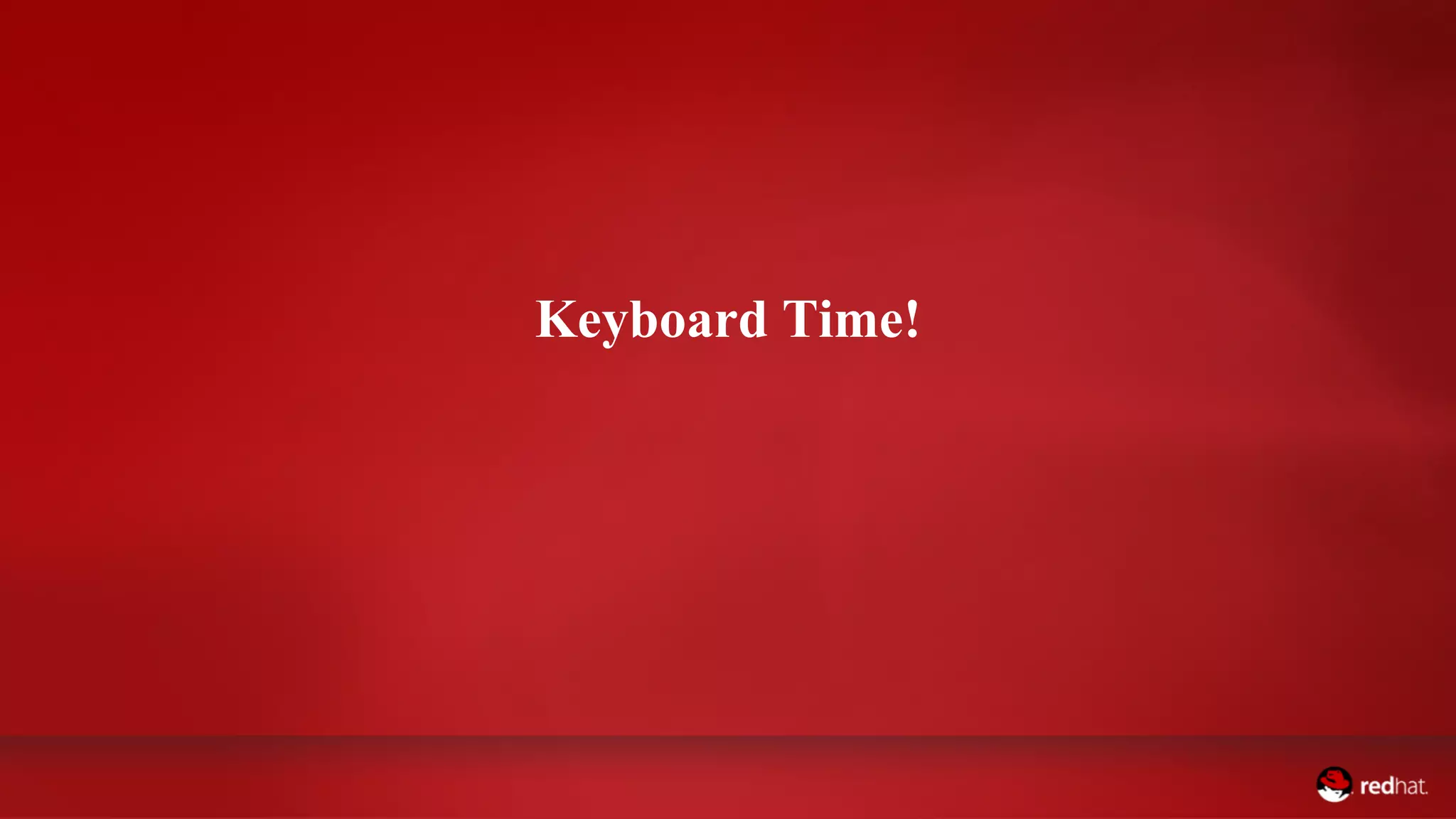 ADD NAME (View > Master > Slide master)
Keyboard Time!
 
