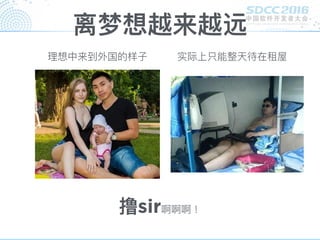离梦想越来越远
理理想中来到外国的样⼦子 实际上只能整天待在租屋
撸sir啊啊啊！
 