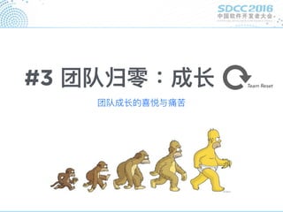 团队成⻓长的喜悦与痛苦
#3 团队归零：成⻓长 Team Reset
 