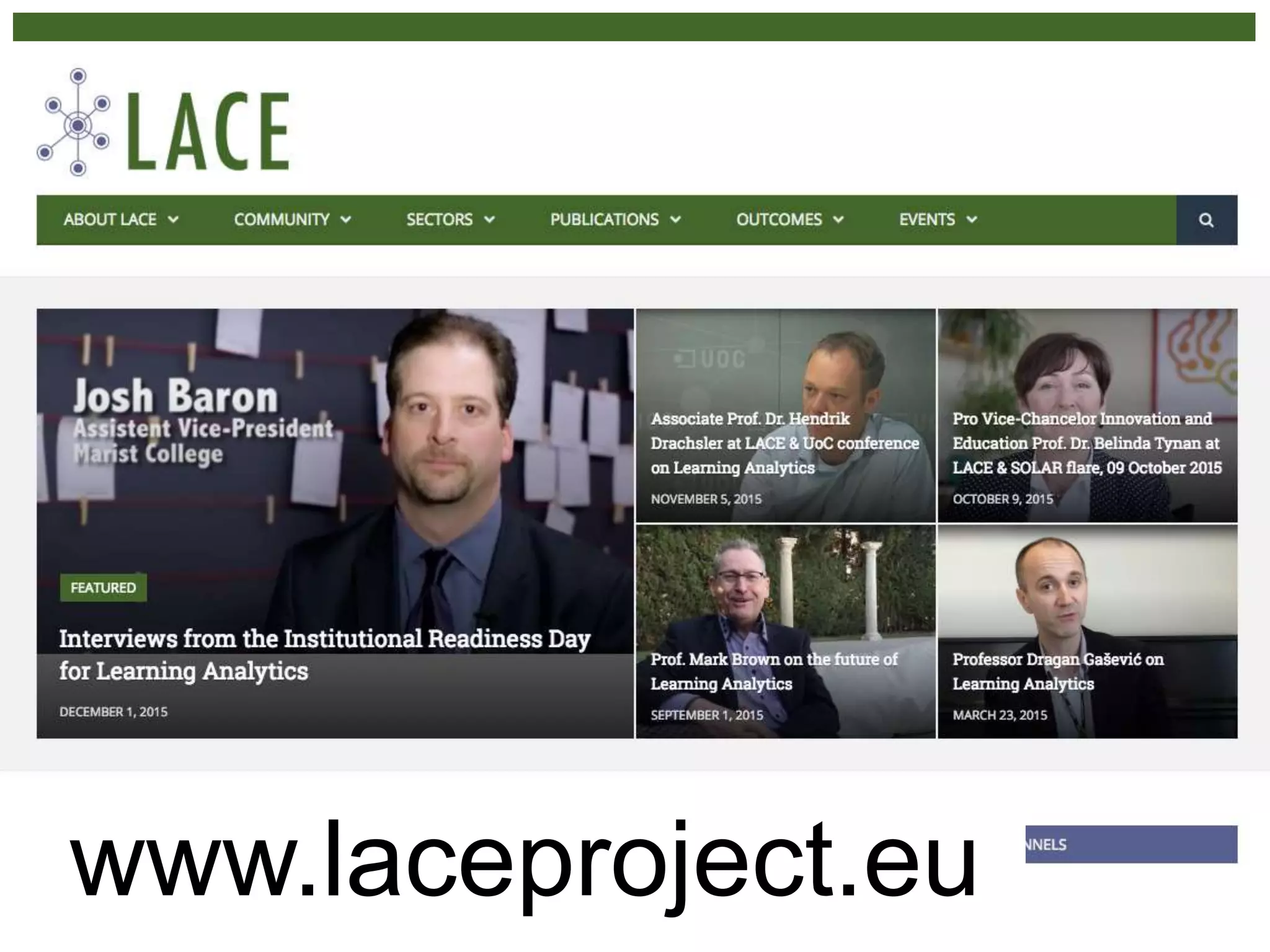 www.laceproject.eu
 