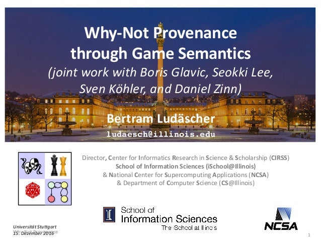 Why Not Provenance Through Game Semantics - 