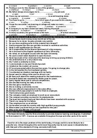 منهج اللغة الانجليزية للصف الثالث الثانوي_الوحدات + القصة  _مستر محمد الديوشي  _ ثانوية خمس نجوم 2016