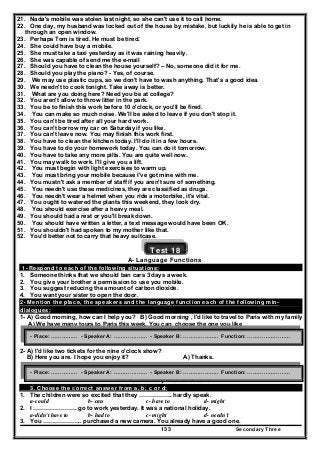 منهج اللغة الانجليزية للصف الثالث الثانوي_الوحدات + القصة  _مستر محمد الديوشي  _ ثانوية خمس نجوم 2016