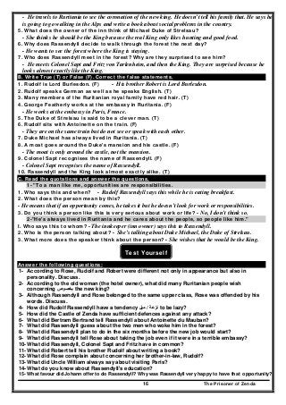 منهج اللغة الانجليزية للصف الثالث الثانوي_الوحدات + القصة  _مستر محمد الديوشي  _ ثانوية خمس نجوم 2016