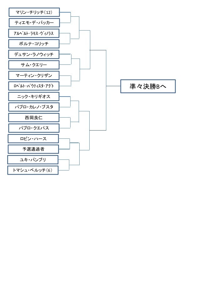 全豪オープンテニス16 ドロー トーナメント表 全豪オープンテニス16 ドロー トーナメント表
