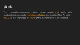 git command | PPT
