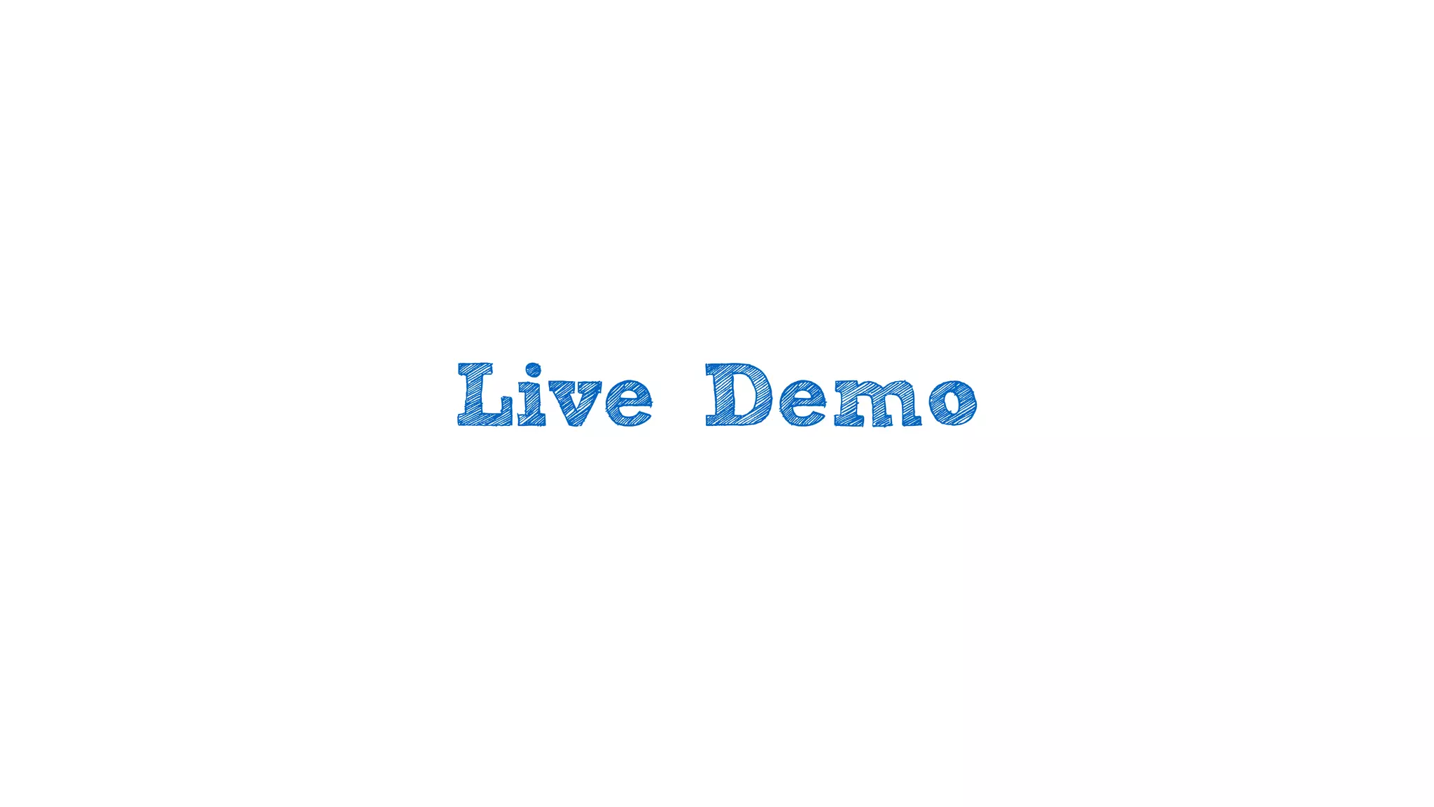 Live Demo
 