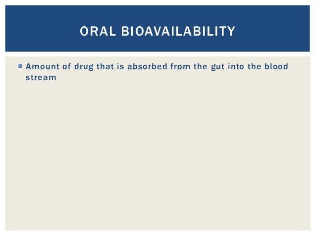 Cephalexin Oral Bioavailability