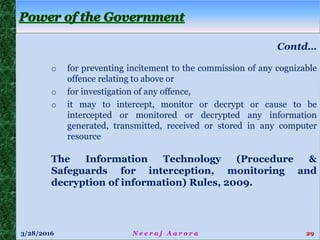 Cyber Crime & Law by Neeraj Aarora - Advocate-on-Record, Supreme Court,CISSP, FCMA, CISA, CEH, CFCE