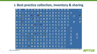 #AccelerateQTC
@heinzmarketing
5. Best practice collection, inventory & sharing
 