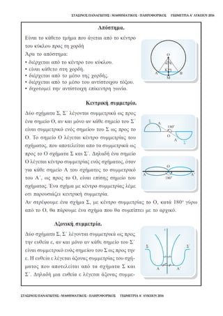 ΣΤΑΣΙΝΟΣ ΠΑΝΑΓΙΩΤΗΣ : ΜΑΘΗΜΑΤΙΚΟΣ - ΠΛΗΡΟΦΟΡΙΚΟΣ ΓΕΩΜΕΤΡΙΑ Α’ ΛΥΚΕΙΟΥ 2016
ΣΤΑΣΙΝΟΣ ΠΑΝΑΓΙΩΤΗΣ : ΜΑΘΗΜΑΤΙΚΟΣ - ΠΛΗΡΟΦΟΡΙΚΟΣ ΓΕΩΜΕΤΡΙΑ Α’ ΛΥΚΕΙΟΥ 2016
 