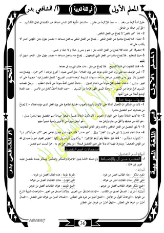 موقع ملزمتي - ملزمة التدريبات اللغوية للصف الثالث الثانوى | PDF