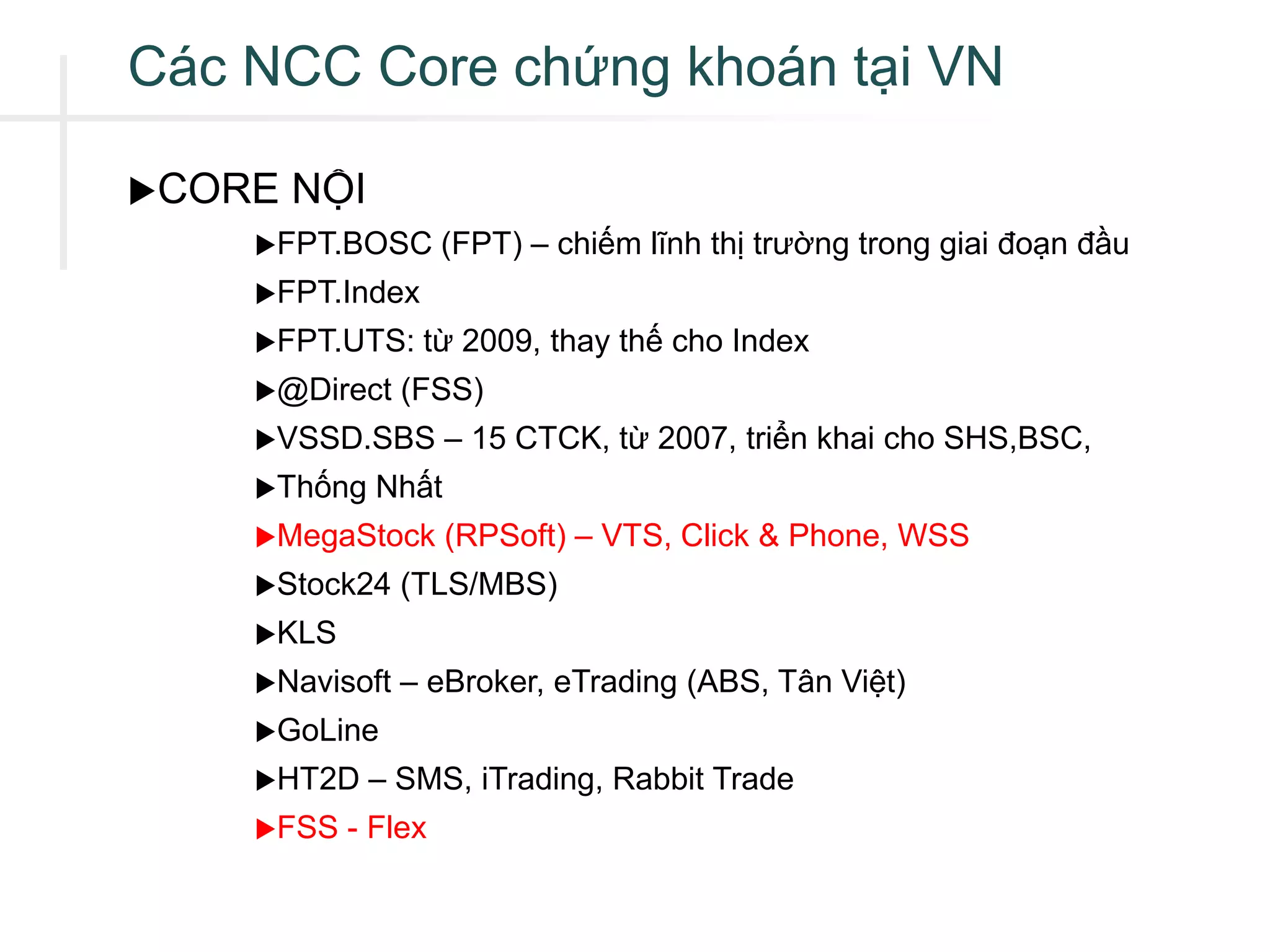 itlchn 20 - Kien truc he thong chung khoan - Phan 1 | PPTX
