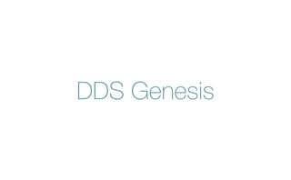 DDS Genesis
 