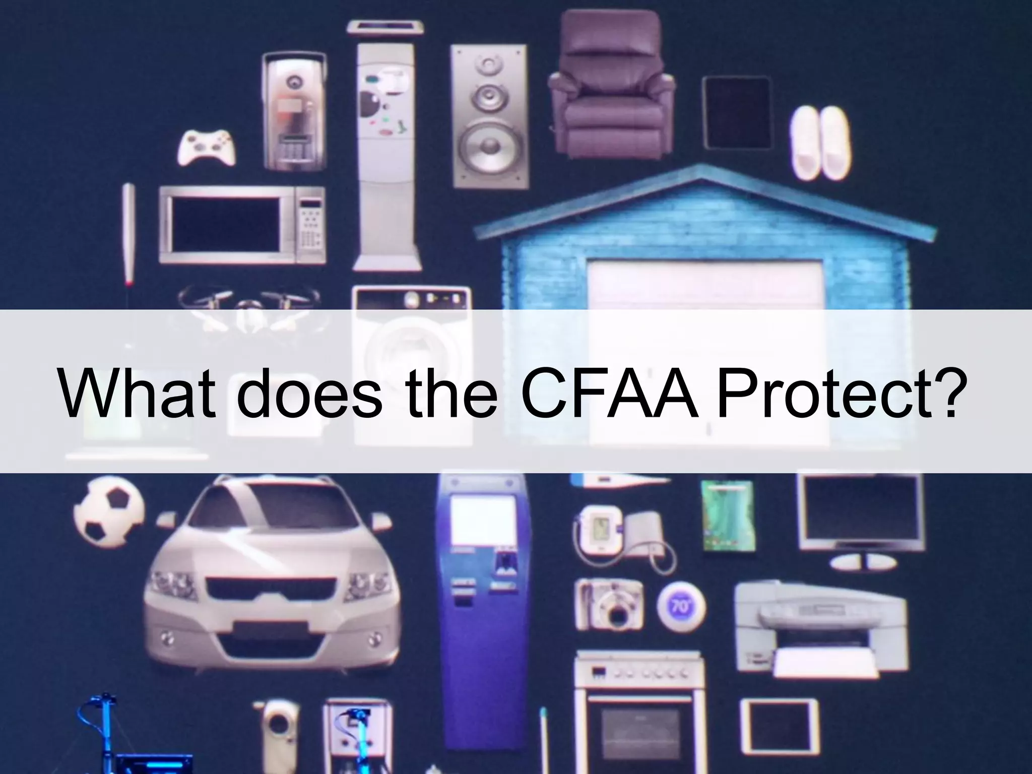 www.solidcounsel.com
What does the CFAA Protect?
 