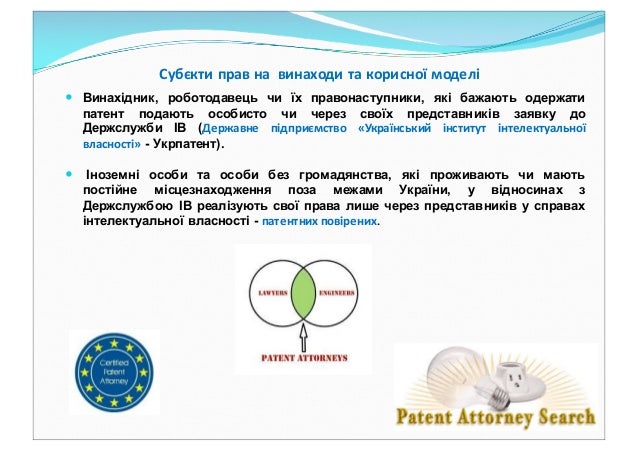 Право Інтелектуальної Власності На Винахід Корисну Модель Промисловий ...