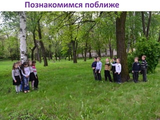 Познакомимся поближе
 