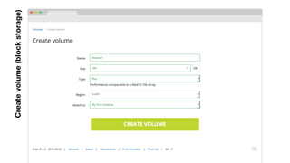 Createvolume(blockstorage)
 