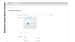 Snapshotvolume(blockstorage)
 