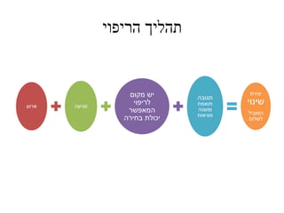 ‫הריפוי‬ ‫תהליך‬
‫ארוע‬ ‫פגיעה‬
‫מקום‬ ‫יש‬
‫לריפוי‬
‫המאפשר‬
‫בחירה‬ ‫יכולת‬
‫תגובה‬
‫תואמת‬
‫ומשנה‬
‫מציאות‬
‫יצירת‬
‫שינוי‬
‫המוביל‬
‫לשלום‬
 