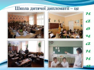 Школа дитячої дипломатії – це
 