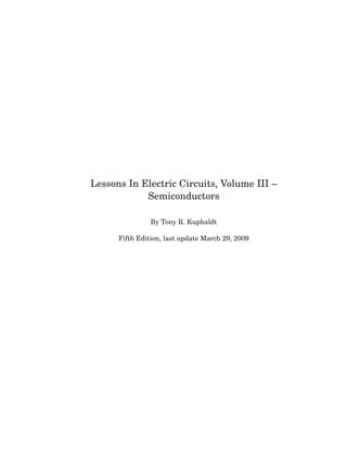 2016.10.24 halvledere - pdf v.01 - DIODE TRANSISTOR SEMICONDUCTOR ...
