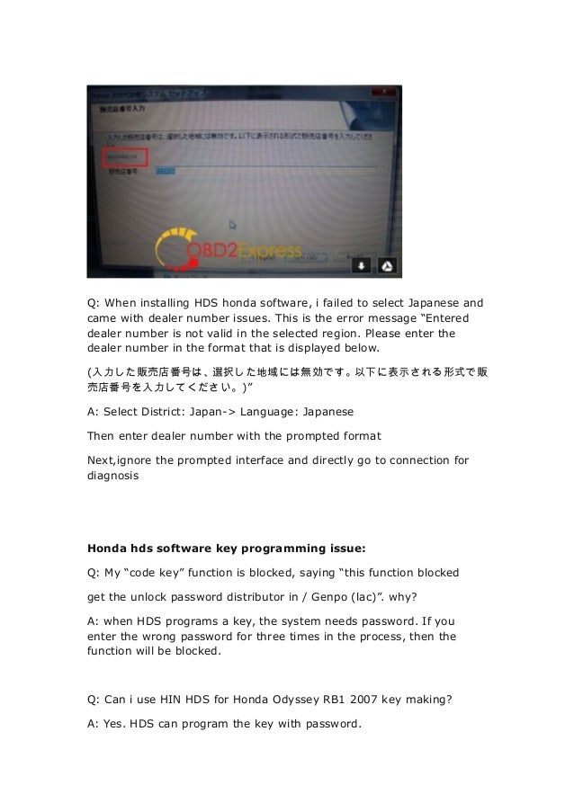 2016 11 2 Honda Hds Scan Tool Reviews