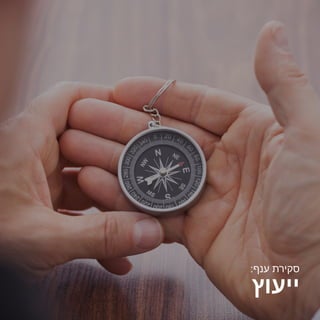 2016 ‫אוקטובר/נובמבר‬
‫ייעוץ‬
:‫ענף‬ ‫סקירת‬
 