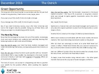 10www.IceCapAssetManagement.com
Great Opportunity
The long end of the bond market is now broken and the 30 year bull
marke...