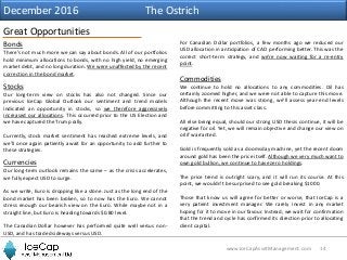 14www.IceCapAssetManagement.com
Great Opportunities
December 2016 The Ostrich
Bonds
There’s not much more we can say about...