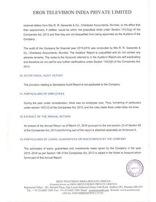 2016.11.22 directors report