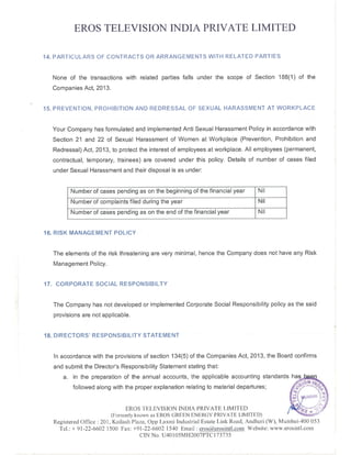 2016.11.22 directors report
