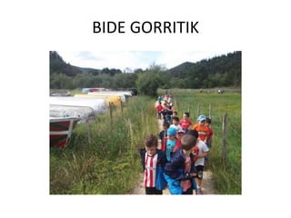 BIDE GORRITIK
 
