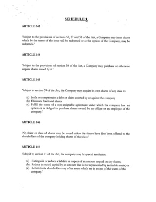 Marigold Projects Articles of Incorporation