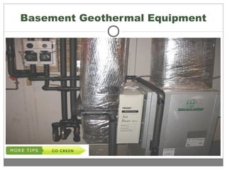 Basement Geothermal Equipment
 