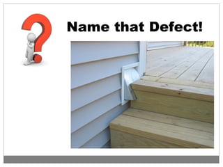 Name that Defect!
 