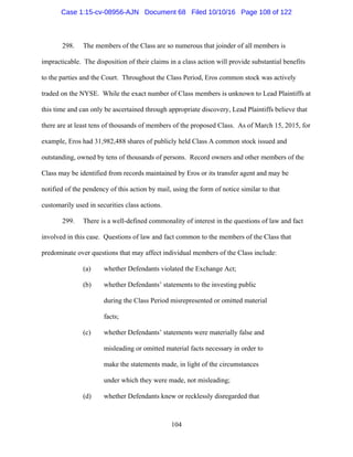 2016.10.14 Eros Amended Complaint