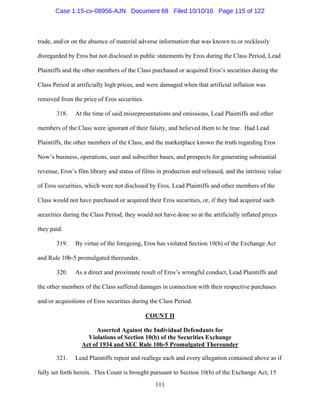 2016.10.14 Eros Amended Complaint