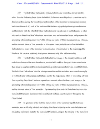 2016.10.14 Eros Amended Complaint