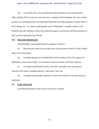 2016.10.14 Eros Amended Complaint